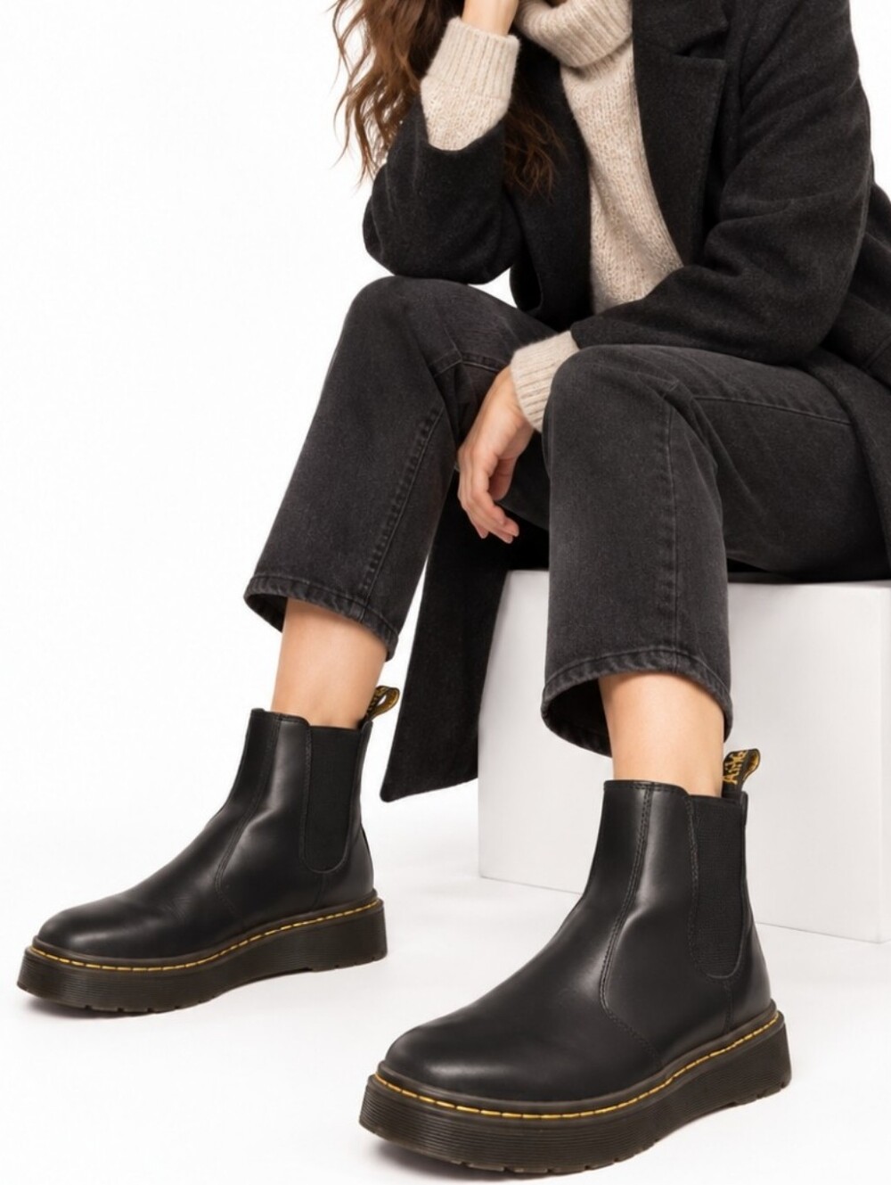 Dr Martens S8 Black Everyday Outdoor Waterproof Shoes
